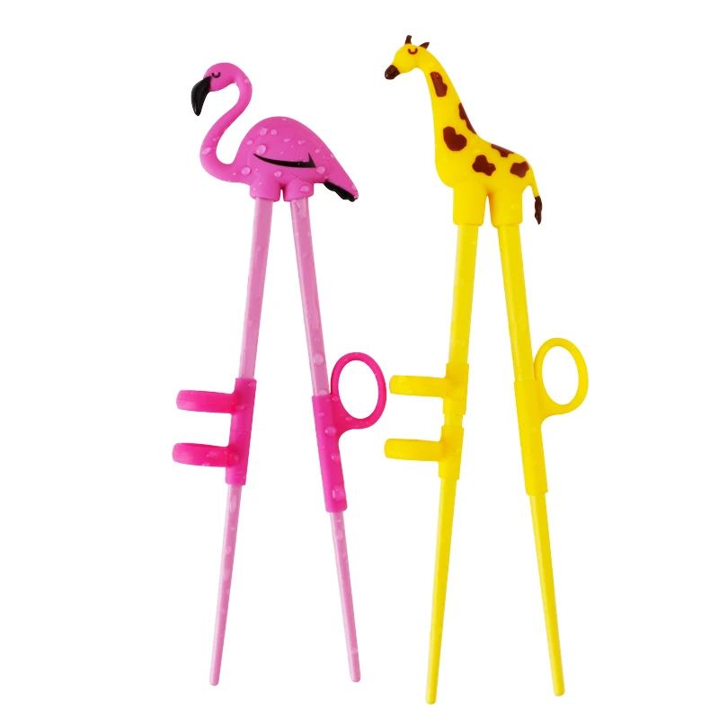 Reusable Portable Food Grade Standard China Panda Model Baby Training Chopsticks