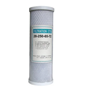 10/20 inch home and commercial machine front CTO activated carbon filter