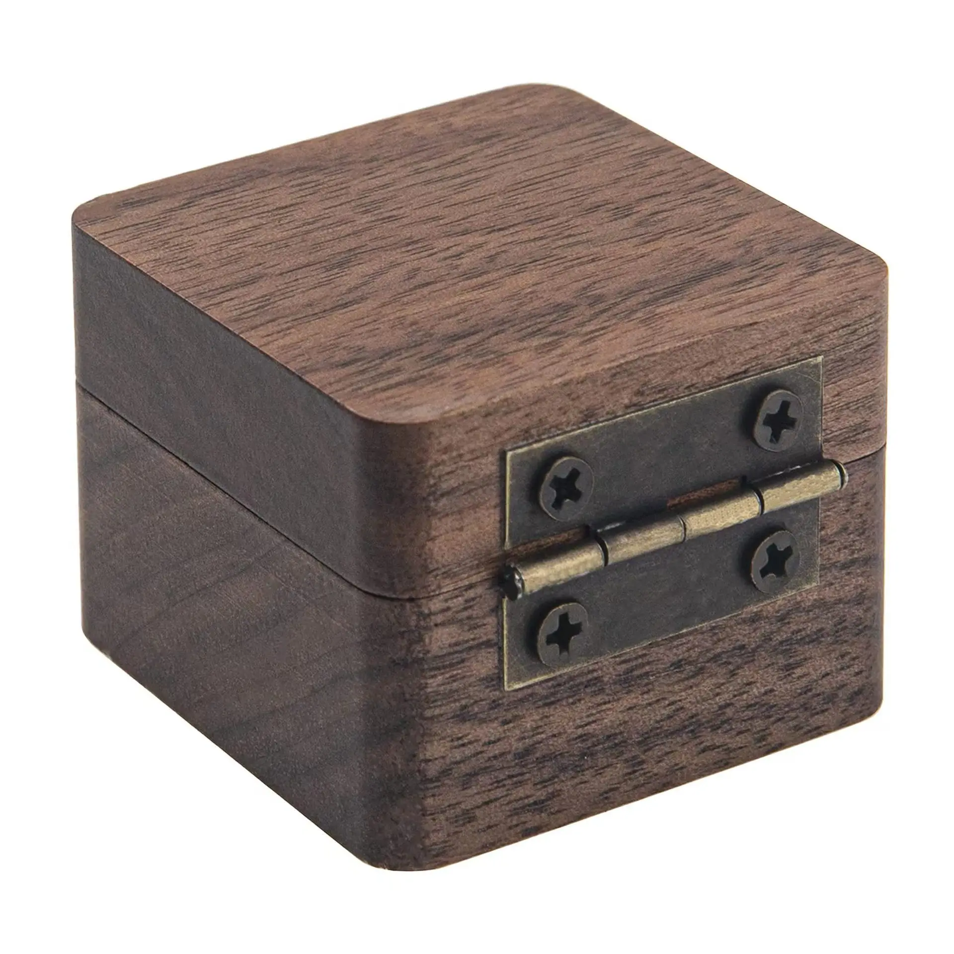 Handmade Boutique Wooden Guitar Pick Storage Box Hot Sale Portable Large Capacity Storage Box