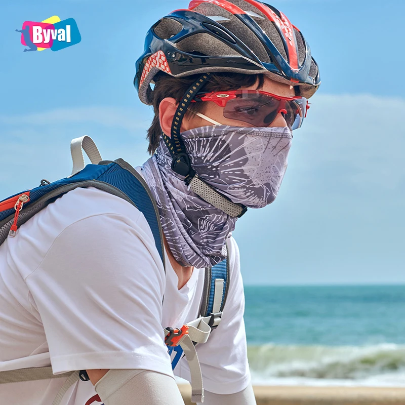 UPF50 дизайнерская многофункциональная бесшовная Бандана с принтом логотипа на заказ, маска для лица, шарф, сублимационный мужской спортивный шарф на шею