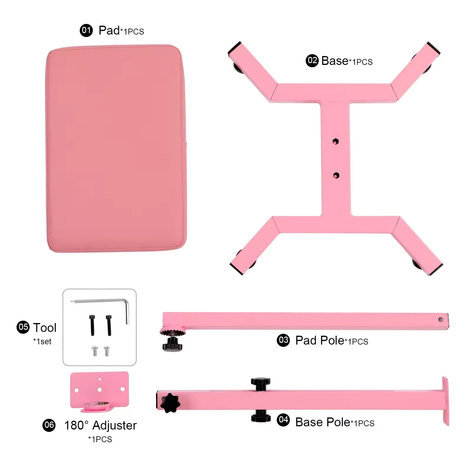 Factory Direct Sale Tattoo Arm Holder Adjustable Salon Instrument Portable Tattoo Table Desk Tattoo Work Station Table