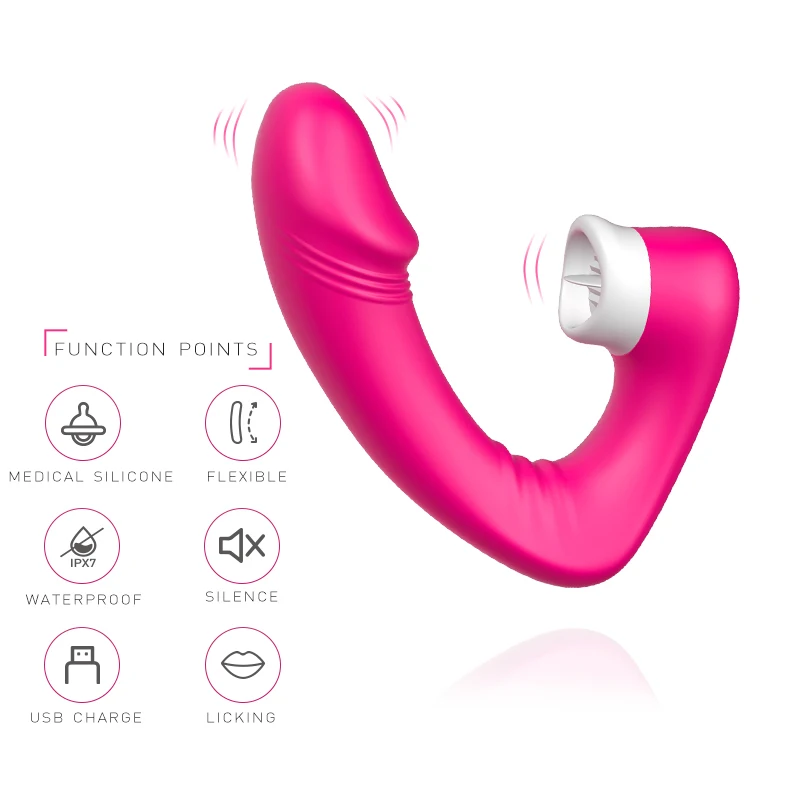 Silicone ABS licking dildo vibrator female dildo dragon vibrating for women vibrator sex toys sexual female orgasm sex products