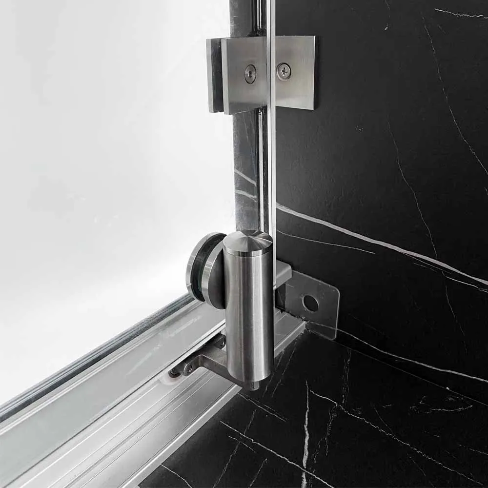 8-12mm Glass Modern Shower Room System Sliding Door Damper Rollers Rollers Box Moove Shower Door Actuator Kit Manufacturer