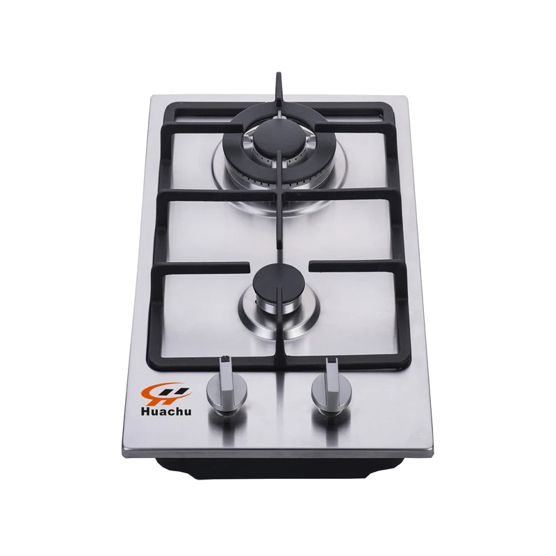 Hot Selling Built-in 30cm 2 burners gas stove/cooking gas cooktop/stainless steel gas hob