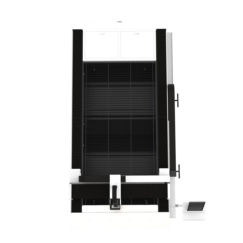 3015 1500w 2000W 3000W fiber laser cutting machine single working table for metal plate