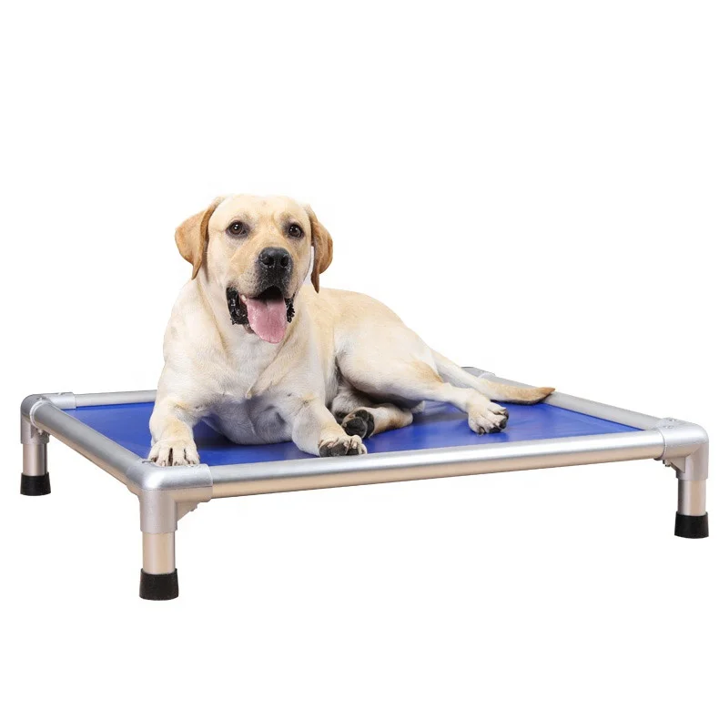 New Design Simple Resistant Wholesale Pet Dog Bed Trampoline Hammock Cot Pet Breathable Mesh Indoor and Outdoor Elevated Dog Bed