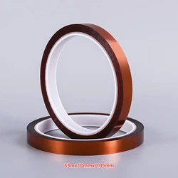 High Temperature Heat Resistant Tape For Sublimation Masking Polyimide Film Silicone Adhesive Kaptons Tape
