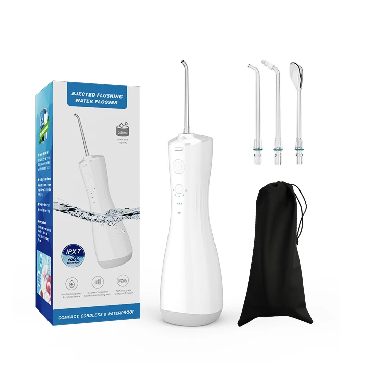 
2021 Manufacturers Hot Sale IPX7 Waterproof 6 Modes With 250ML Water tank Oral Care Products Water Dental Floss 