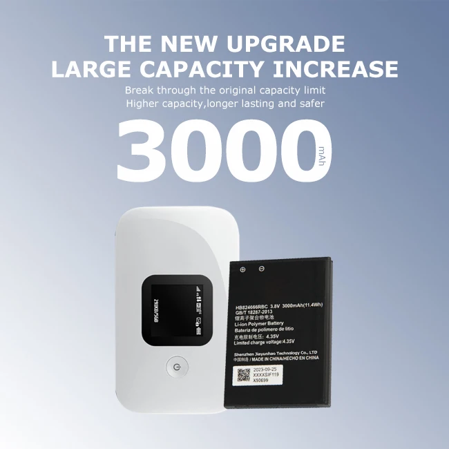 For HB824666RBC E5577 EBS-937 3G 4G mobile wireless router hotspot mifi wifi modem Battery