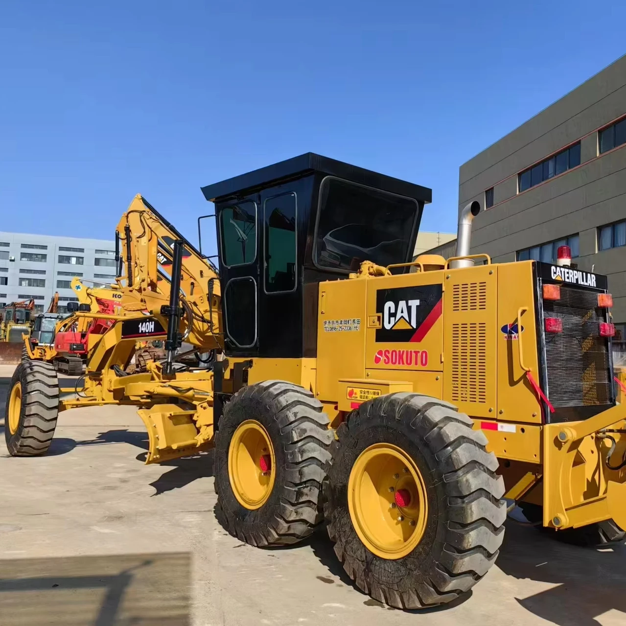 2022 Wheel Motor Graders used Caterpillar 140H 140K 140G for sale manufacture year 2021