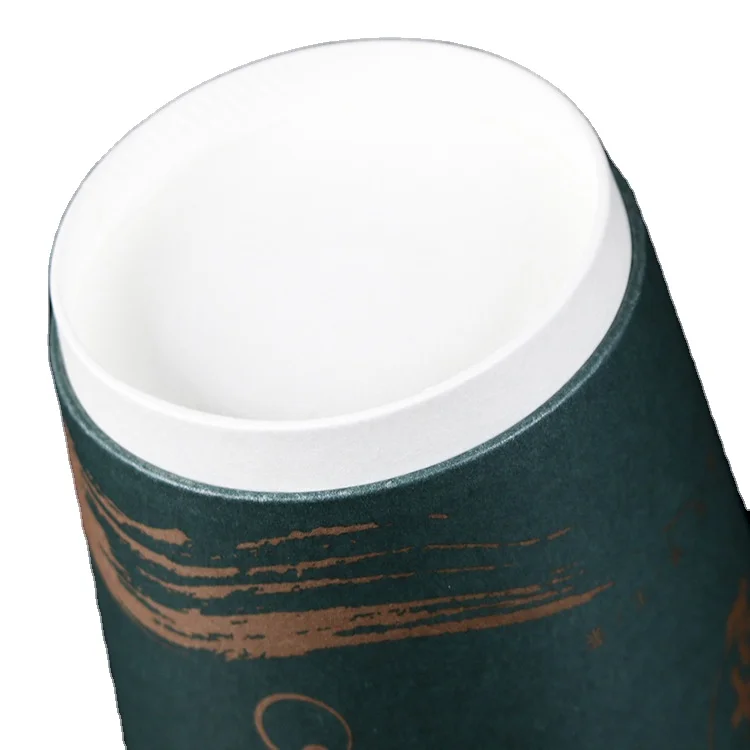 High  Quality Eco-friendly Custom Blue Kraft Paper Coffee&Tea Cups