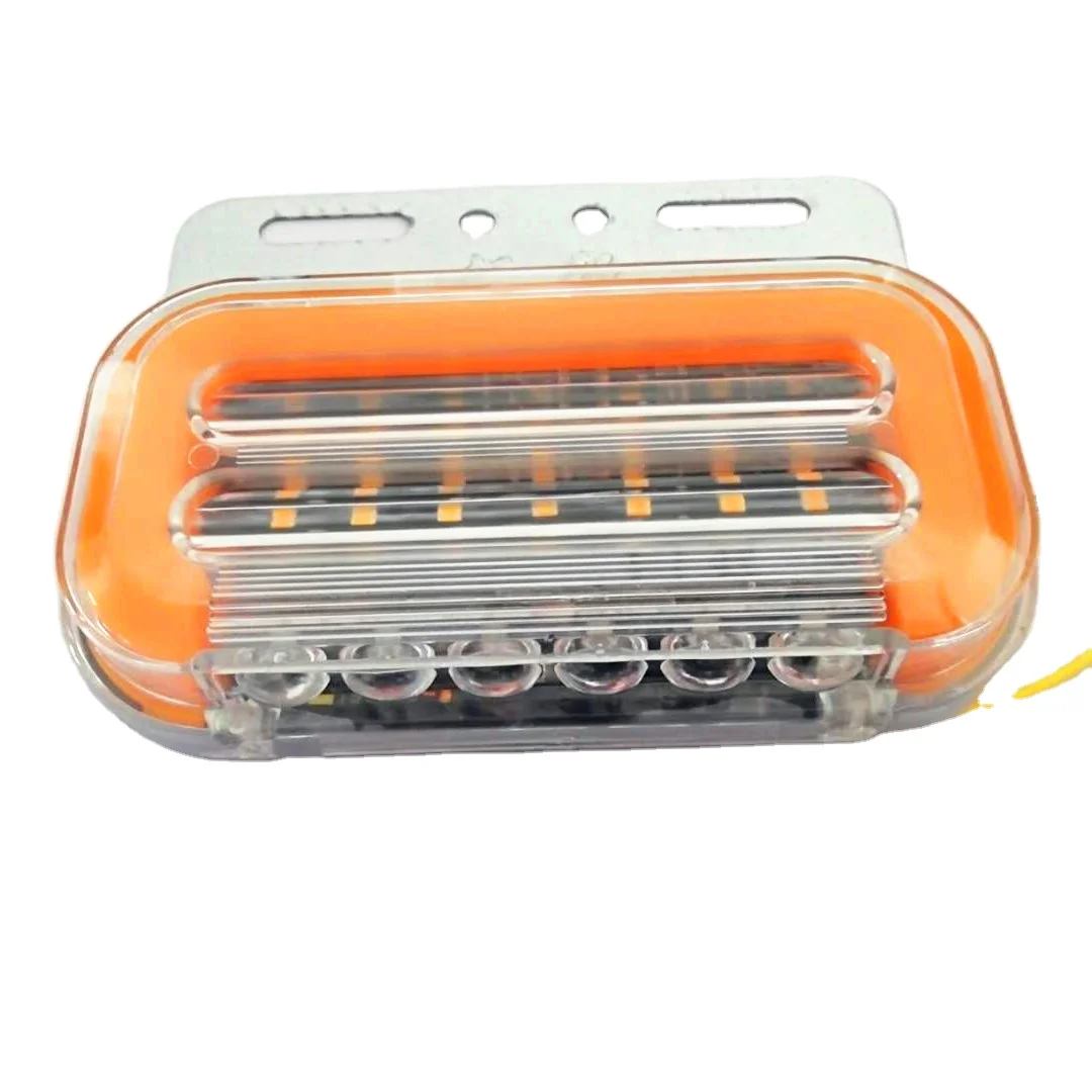 
Rectangle accent light 24v waterproof led side light for truck trailer tractor lorry ship 