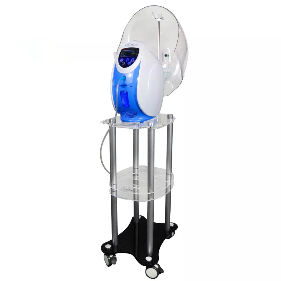 Korea Oxygen facial Therapy Mask Ozone Dome O2toDerm Oxgen spray Jet Peel Oxigen Facial Machine