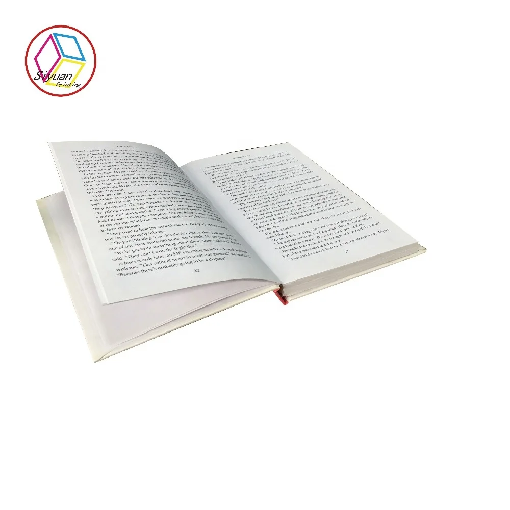 Wholesale custom hardcover book printing for books