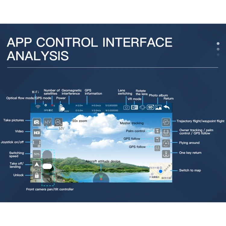 Best Sell Drone SG907 MAX GPS 3-axis Gimbal Stabilizer Mini Wifi Drone 4K Dual Camera Folding Image follow RC Drone