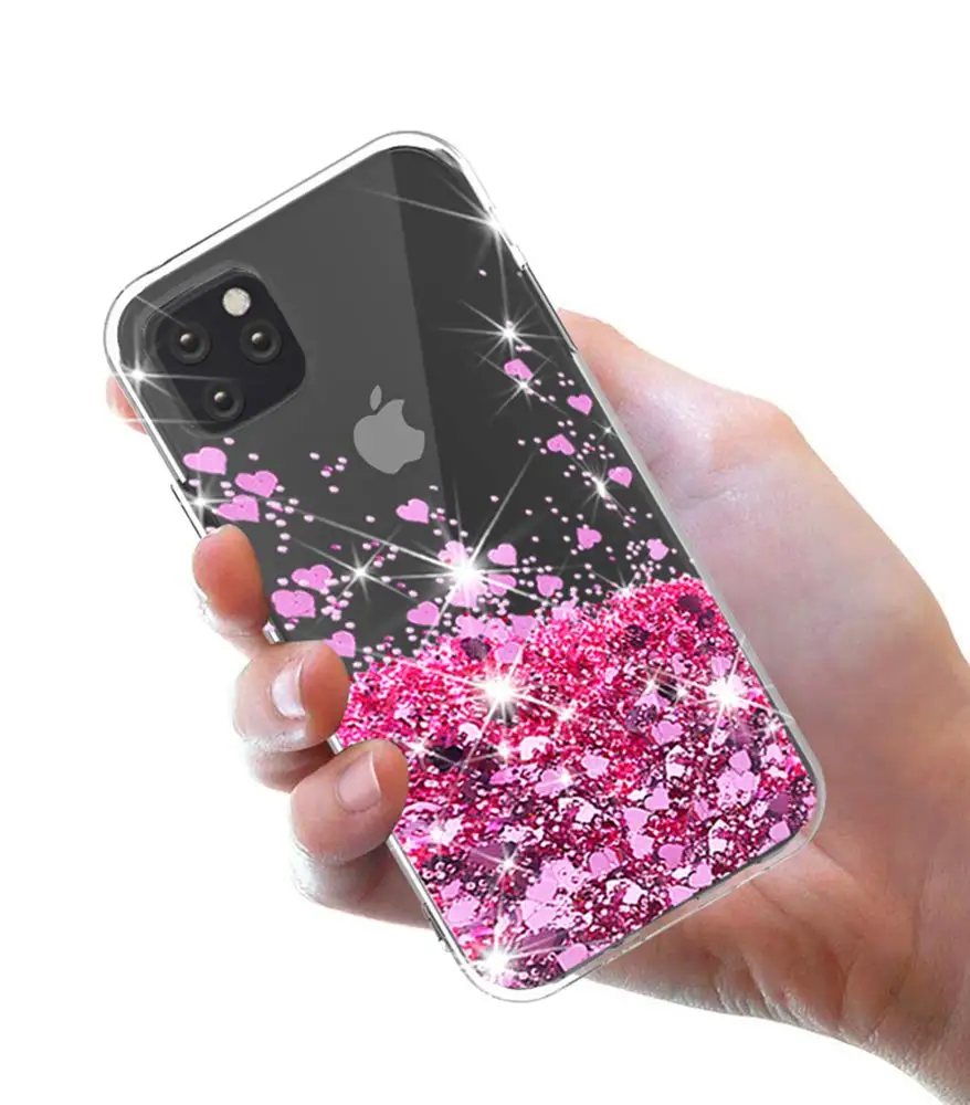 Чехлы для мобильных телефонов Блестящий блестящий чехол iPhone 13promax