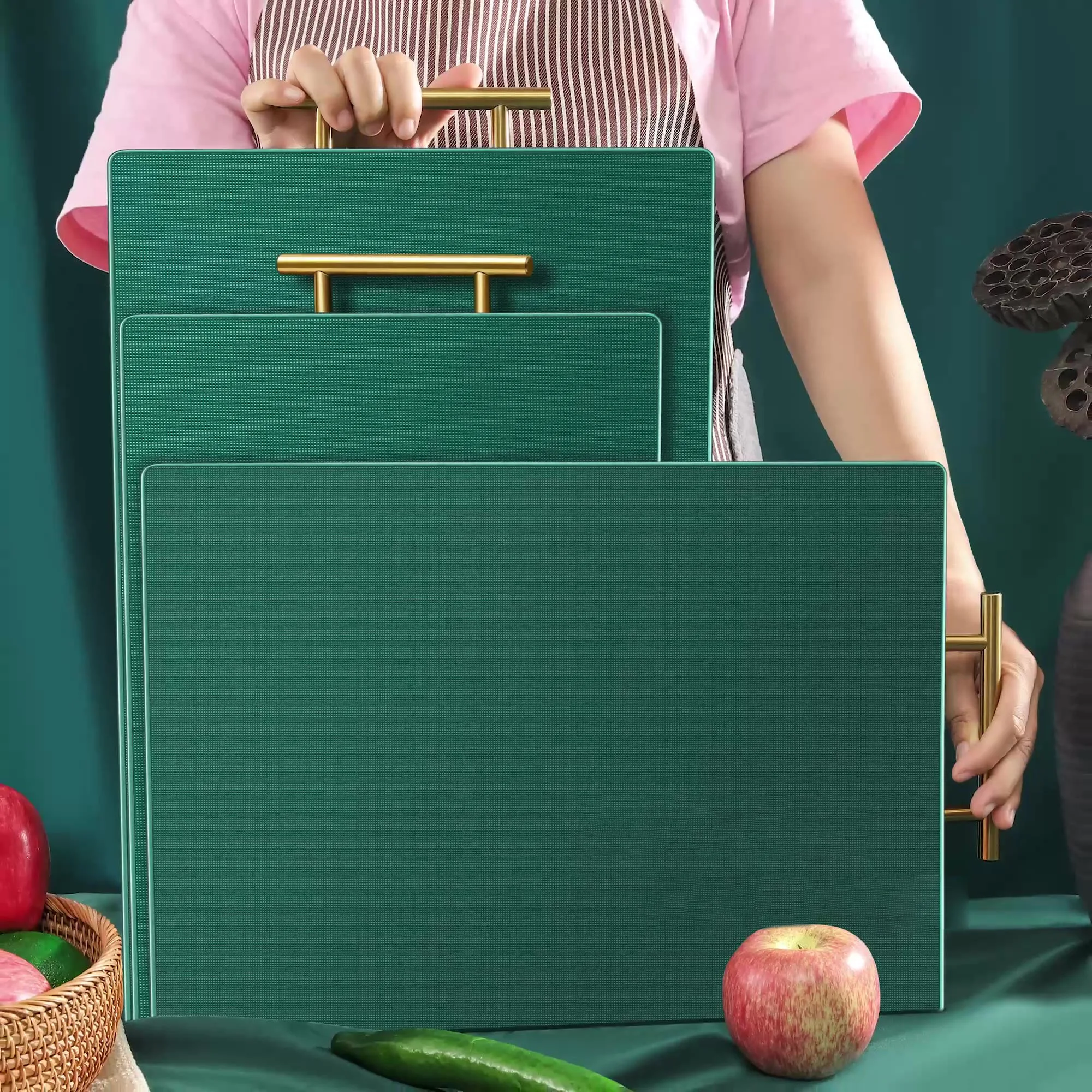 High quality HDPE cutting boards for kitchen plastic cutting boards Non-slip and easy to clean Matte surface