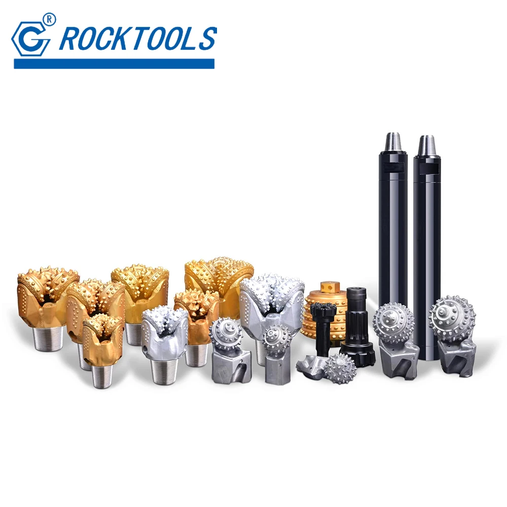 High Quality Steel Milled Tooth Rotary Drilling Hammer Tools TCI Tricone Roller Rock Cone Bit
