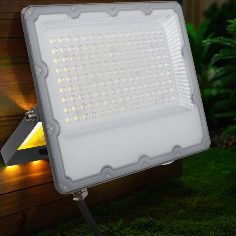 LED Flood Light Wall Lamp 10W-100W AC 220V IP66 Waterproof Outdoor Garden Lighting with Reflector Spotlight