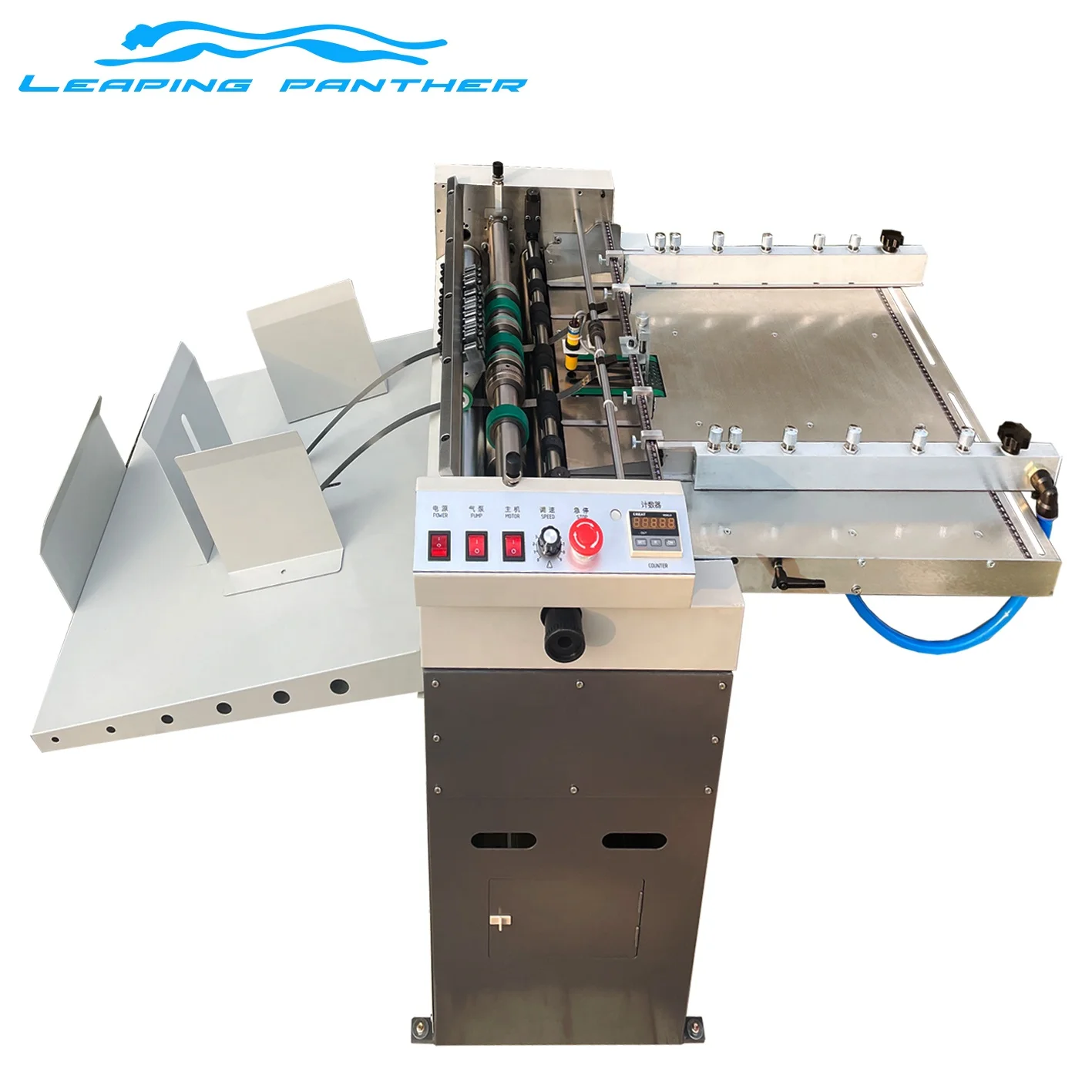 Multi-purpose Automatic Paper Creasing Machine Paper Perforating machine Adhesive sticker Half Cutting machine 3 in 1