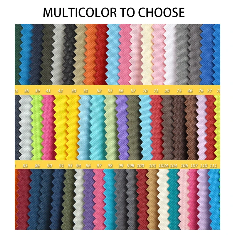 High quality 100% polyester plain twill 600D waterproof PVC coated oxford fabric for Tents, Bags, Luggage