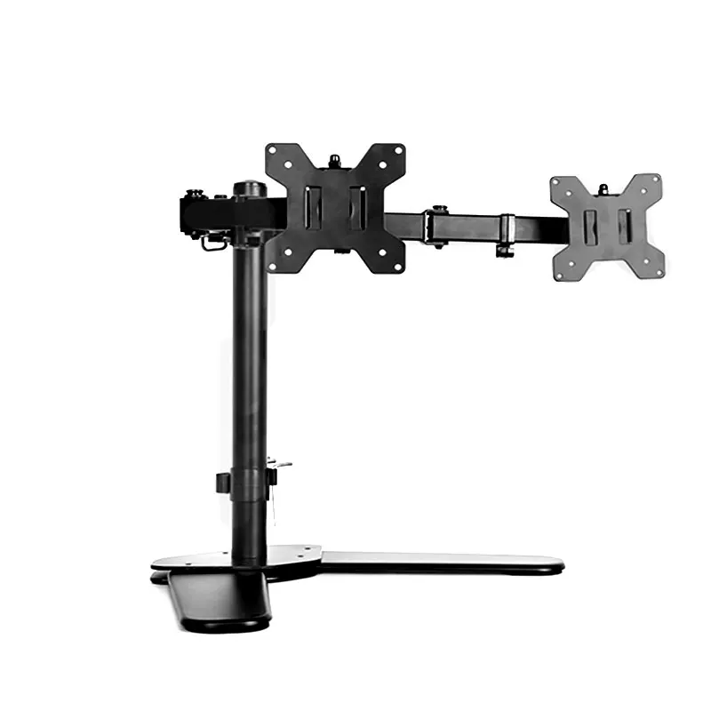 VSEA 100*100 Dual LCD Monitor Stand Multi Monitor Stand Desk Mount with 8kg / 17.6lbs per Arm Heavy Duty Fully Adjustable