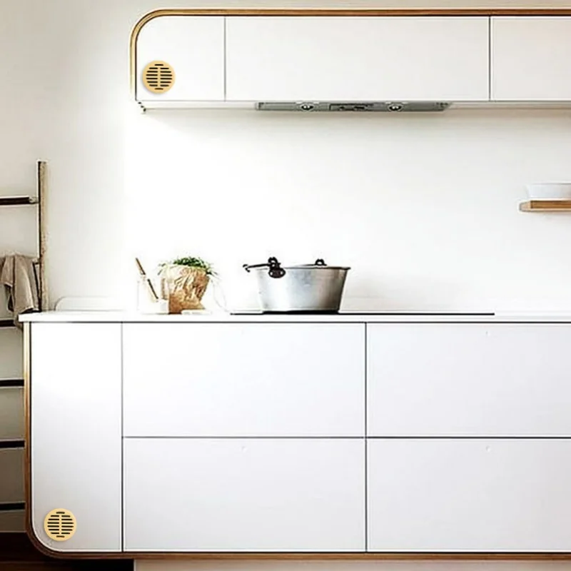 Wardrobe Cabinet Air Vent Hole Cover Plastic Round Cabinet Air Ventilation Grille Cover