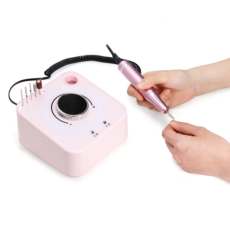 40000RPM Electric Nail Drill Machine Plug in Manicure Nails Art Tool