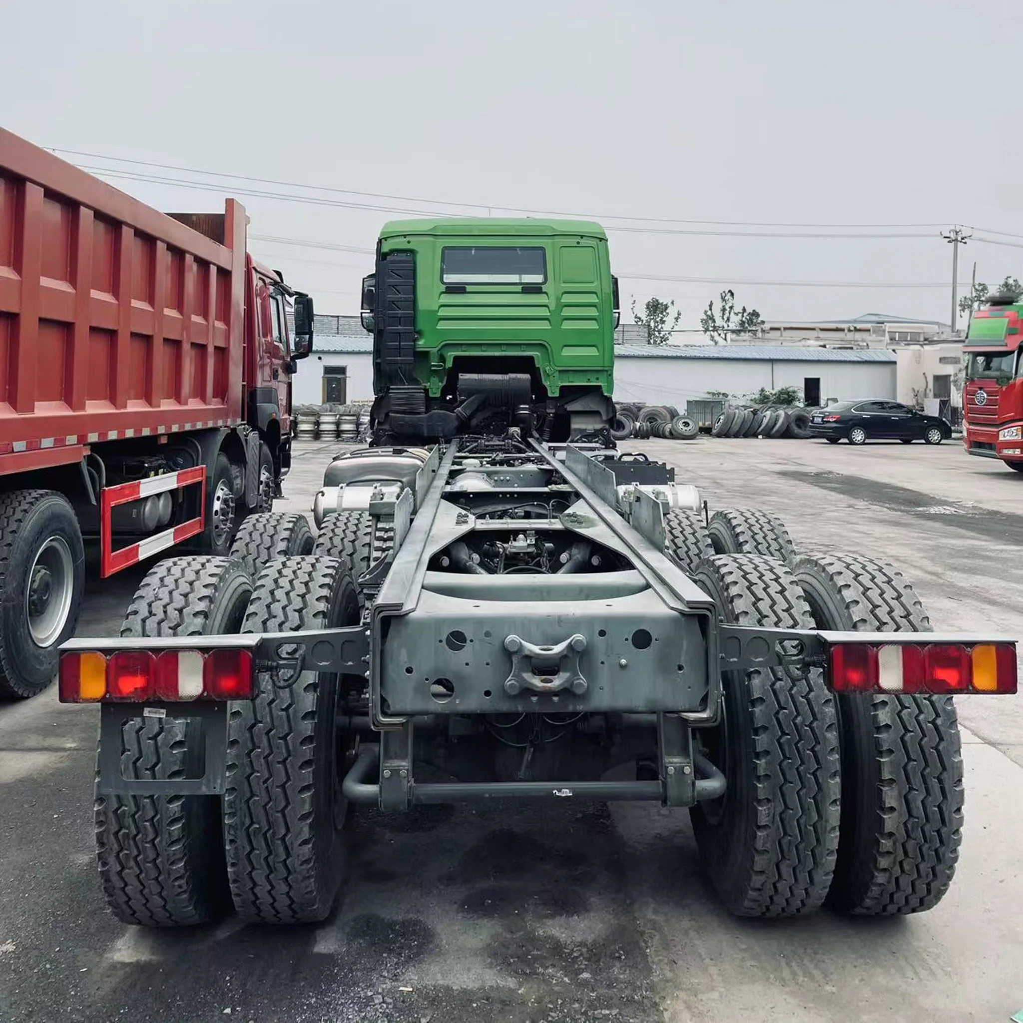 Export Hot Special Used New Car China National Heavy Truck SITRAK C7 Heavy Truck 8X4 Dump Truck Special Discount