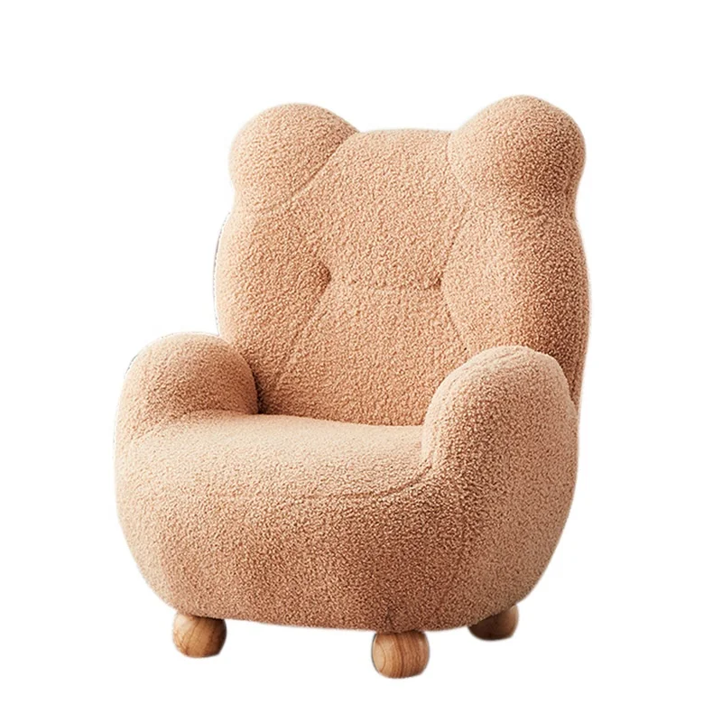 Reading Corner Sofa Chair Stool Lovely Animal Fleece for Family Baby
