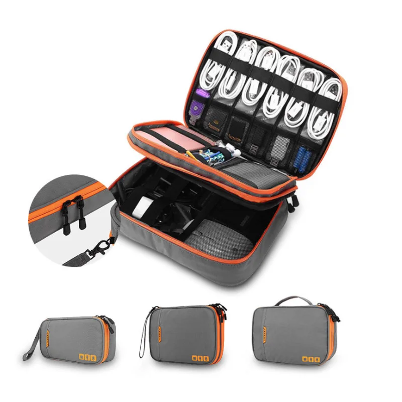 electronic storage case travel bag for cables device