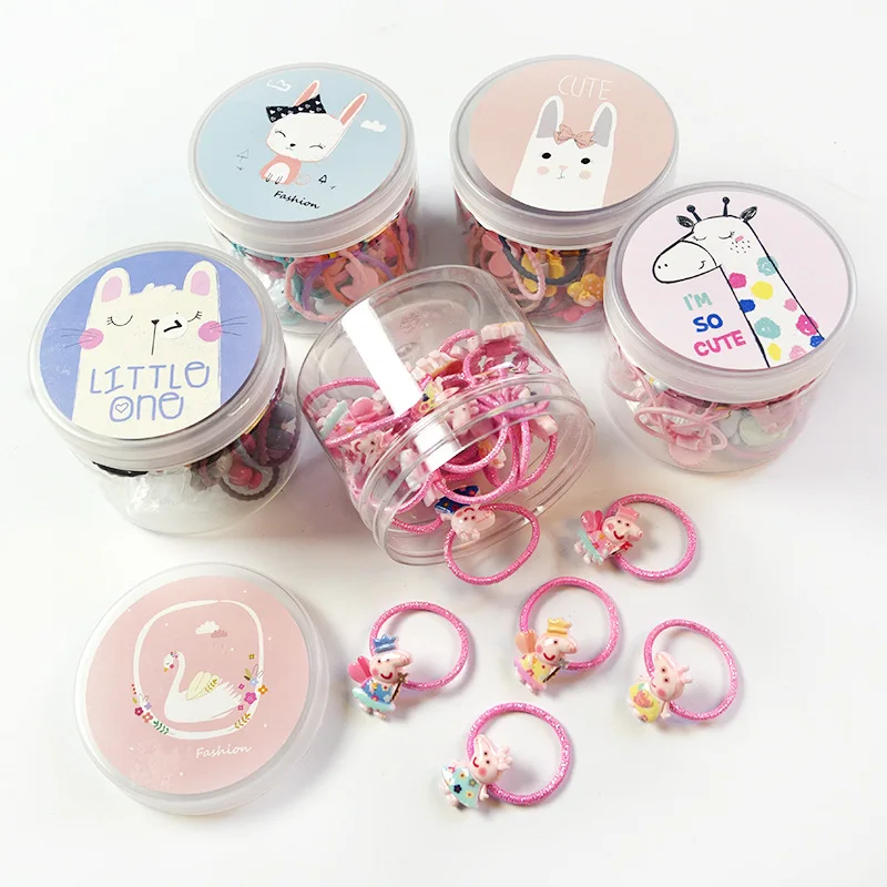 2021 горячая Распродажа, Детские аксессуары для волос, резинка для волос с рисунком головы, Веревка для детей