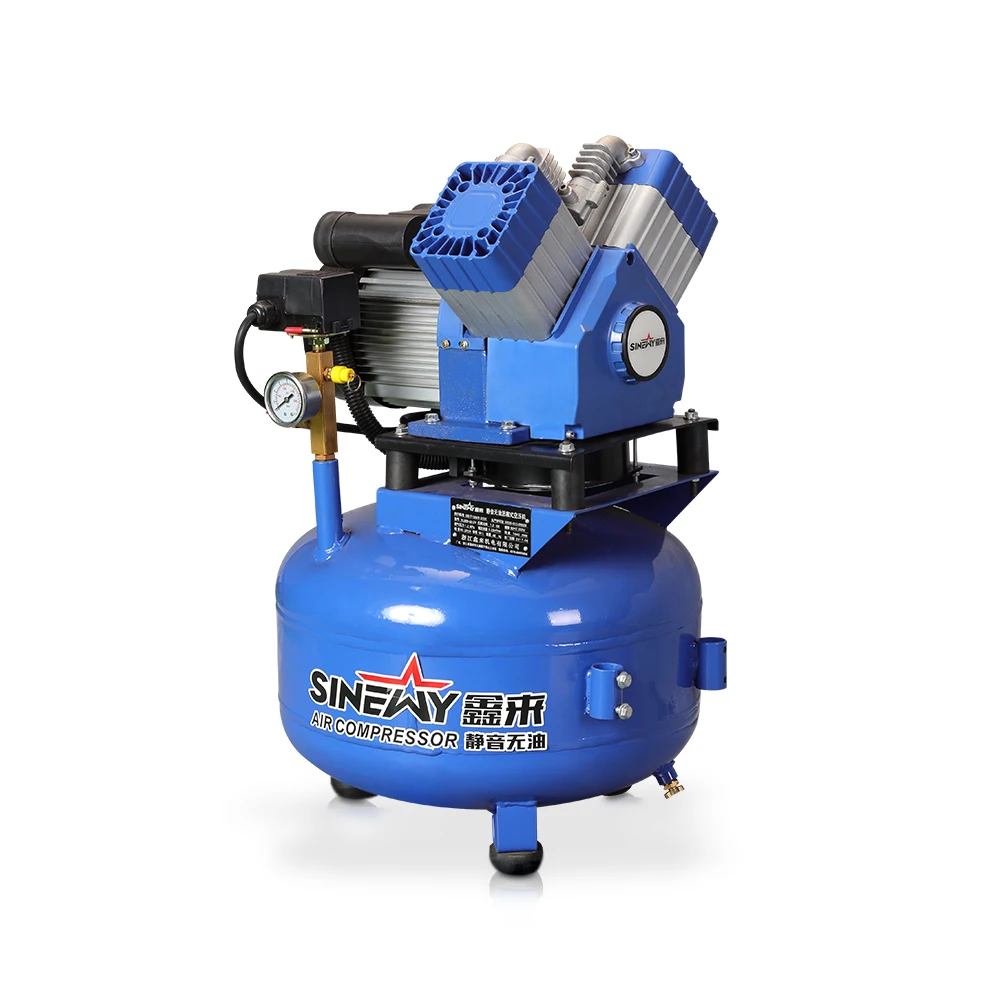 
Small mini oil free qiuet noiseless dental air compressor 