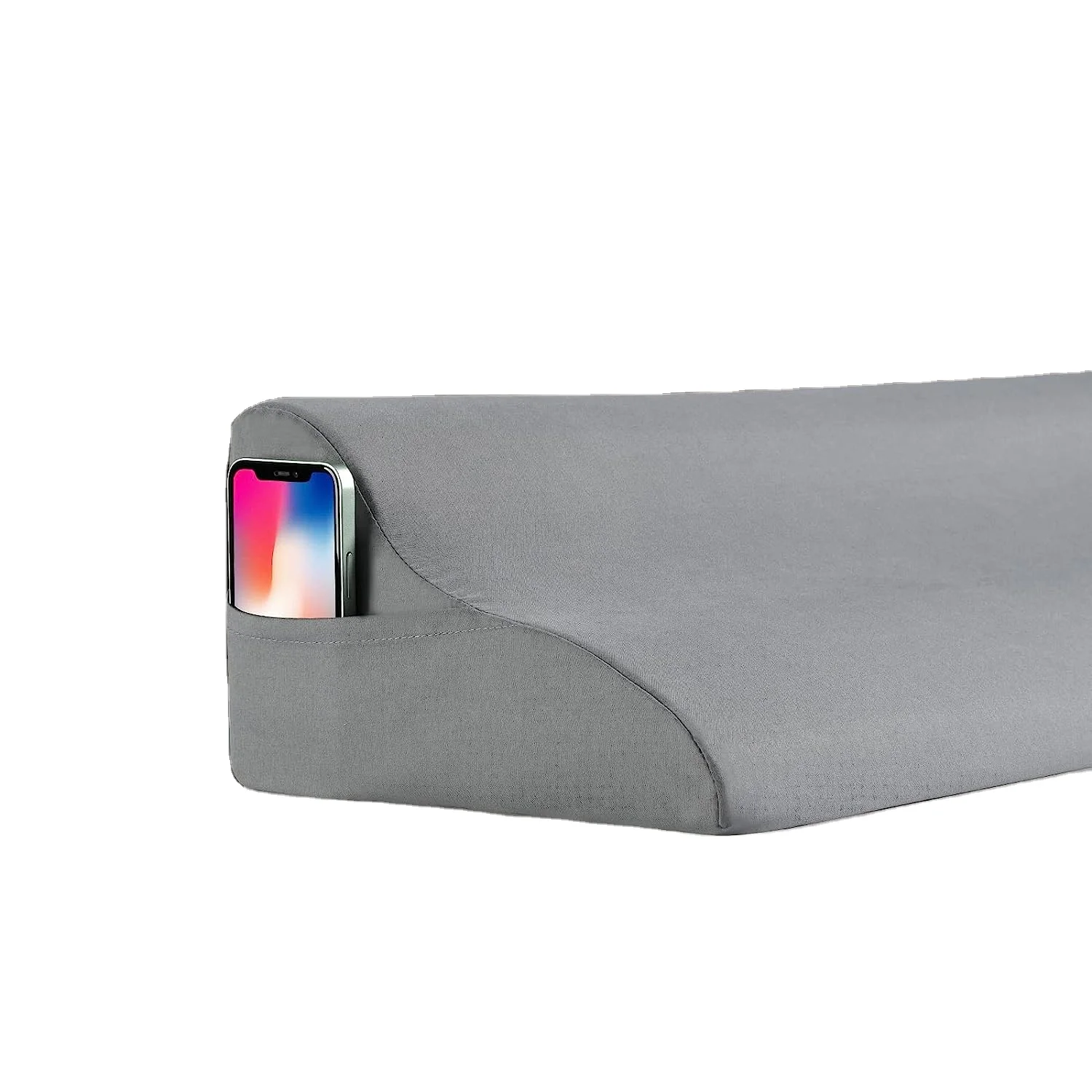 Memory Foam Bed Wedge Mattress Filler Bed Wedge Pillow for Headboard Gap Filler Between Headboard and Mattress