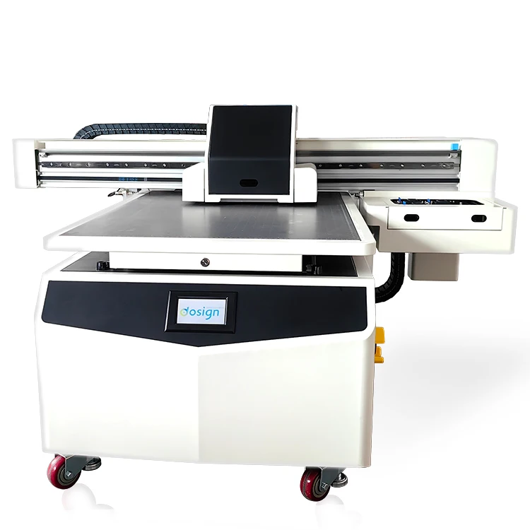 A1 6090 3 heads large uv led direct to substrate printer hybrid uv and dtf flatbed printer for mugs glass pen
