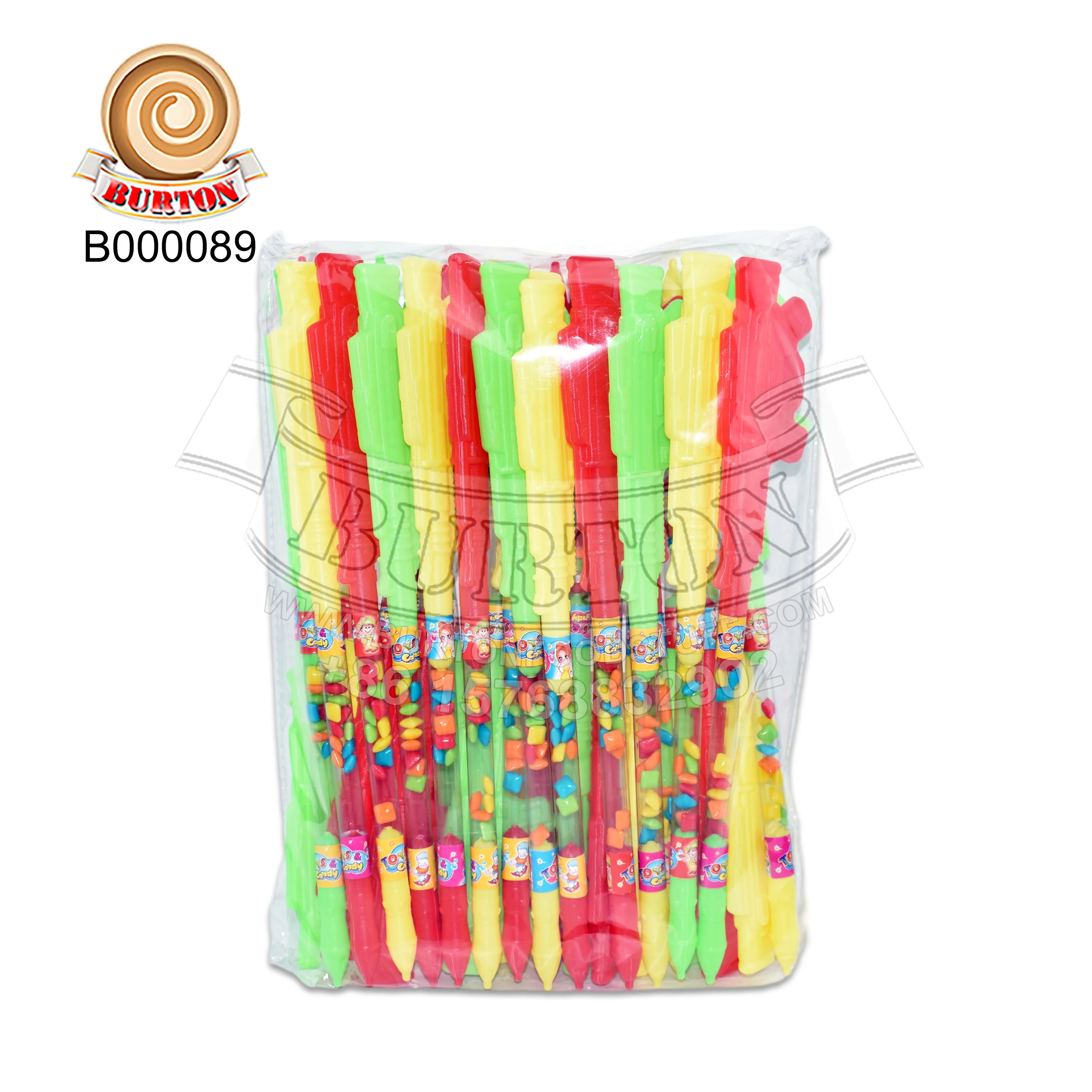 Новый продукт игрушка конфеты пистолет-пулемет с фруктовым вкусом Дракон сокровище сахар