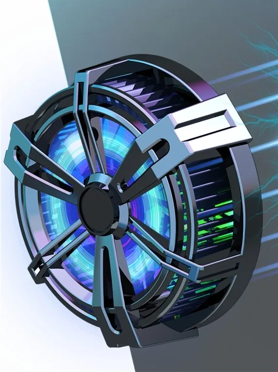 X12 Radiator cooler for phone mobile Pad refrigerator cooling fan phone semiconductor magnetic radiator