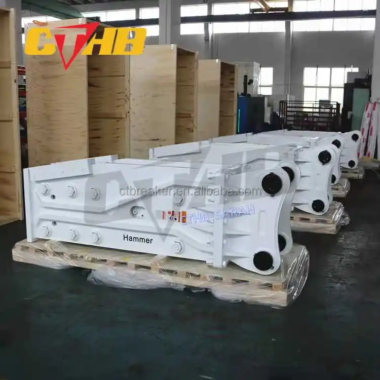 Furukawa Series Hydraulic Hammer HB30G Top Type Rock Breaker Chisel Diameter 150mm for 30ton Excavator