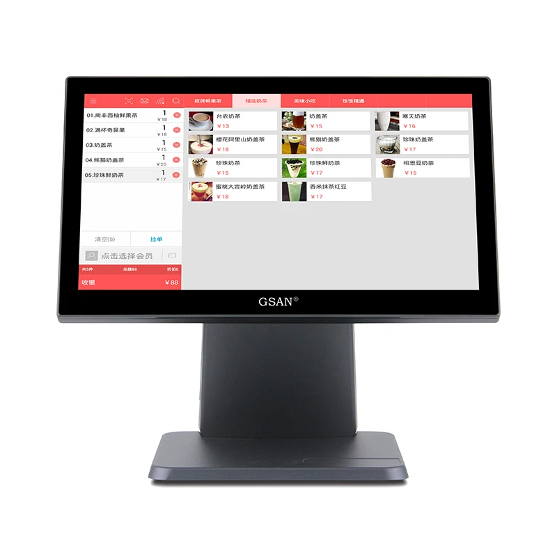 Хит продаж сенсорная pos-система на заказ полная операционная система windows с кассовым аппаратом