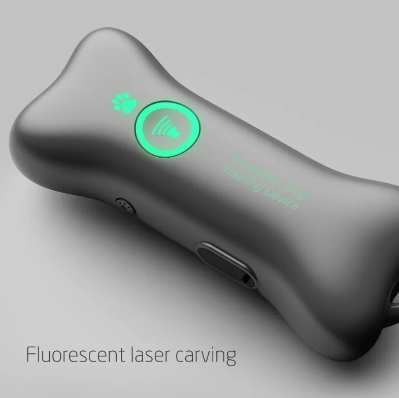 Small Portable USB Charge Ultrasonic Pet Trainer Repeller Dog Anti Barking Device Dog Repellent