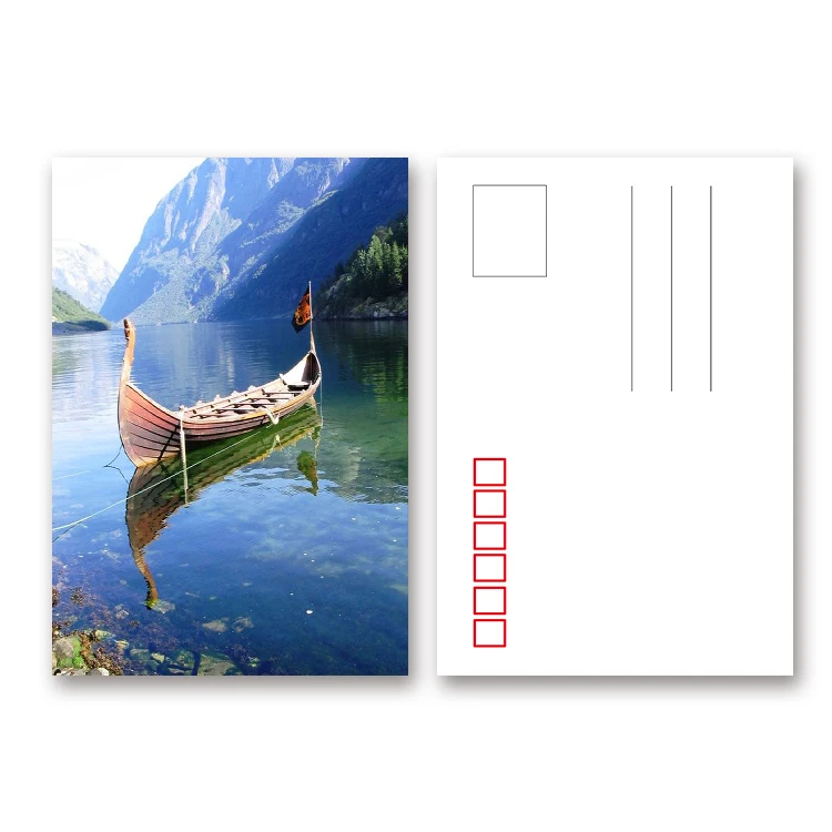 
Custom lenticular postcard beautiful scenery 3D postcard for tourist souvenirs 3D lenticular postcard printing 