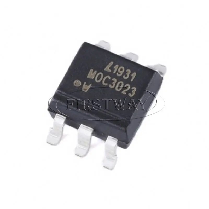 MOC3023S-TA1 SMD-6 Gull Wing Optocouplers 330 mW 50 mA 400 V