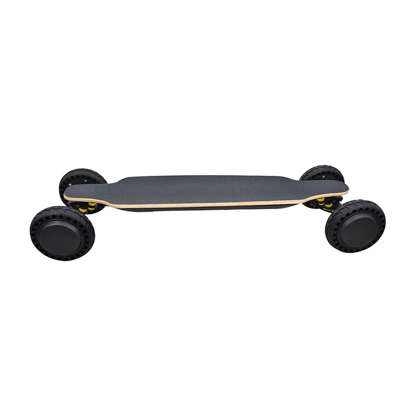 High Quality 1650*2W Dual Hub Motor Electric Skateboard Highway 35km/h Speed Quick Charge Electric Longboard