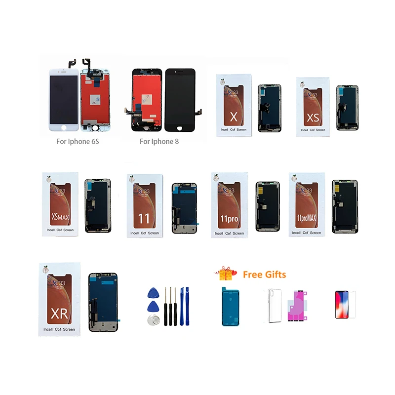 6 7 8 6S Plus Touch Screen Pantallas Lcd Mobile Phone Screen Replacement Digitizer Lcd Display For Iphone 6 7 8 6S Plus