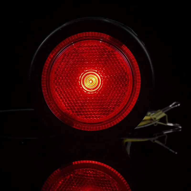 12 Volts Truck Trailer RV Heavy Duty Back Led Clearance Marker Lights