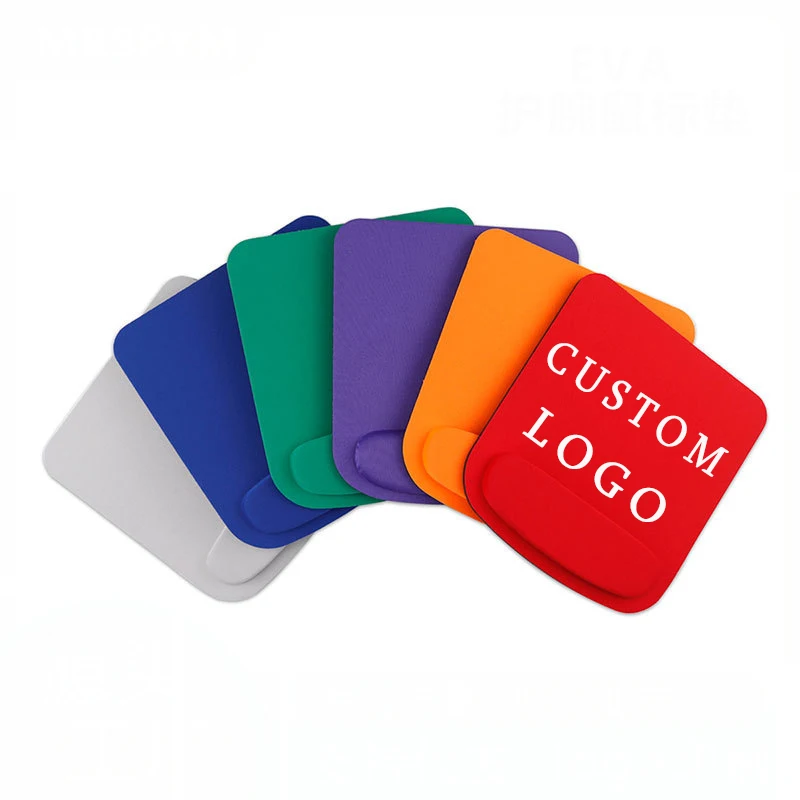 Factory Wholesale Cheap Price 210*230*17mm Soft Comfortable Custom Logo Eva Wrist Computer Gaming Mouse Pad