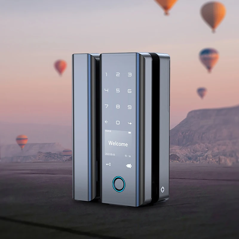 TT APP TUYA APP office glass door double open lock with OEM service