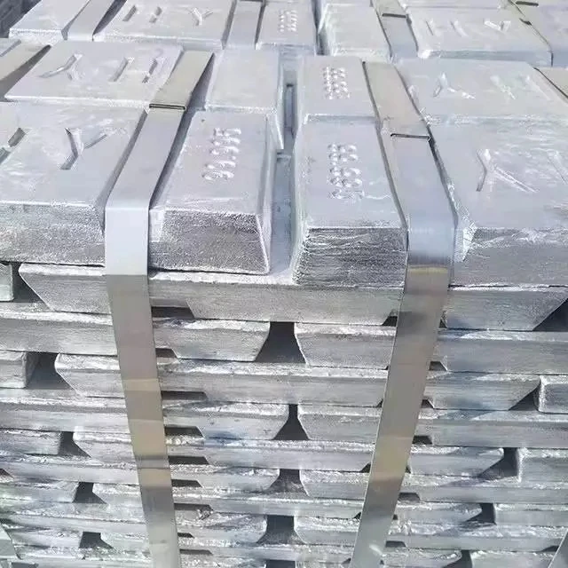 Pure Wholesale Price Zinc ingot 99.99% 99.995% zinc alloy ingot Zamak #2/#3/#5