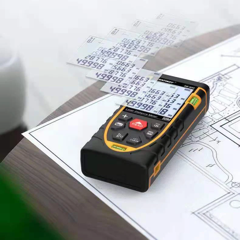 Лазерный дальномер 50 м 70 м измерение расстояния Гольф Лазерный дальномер