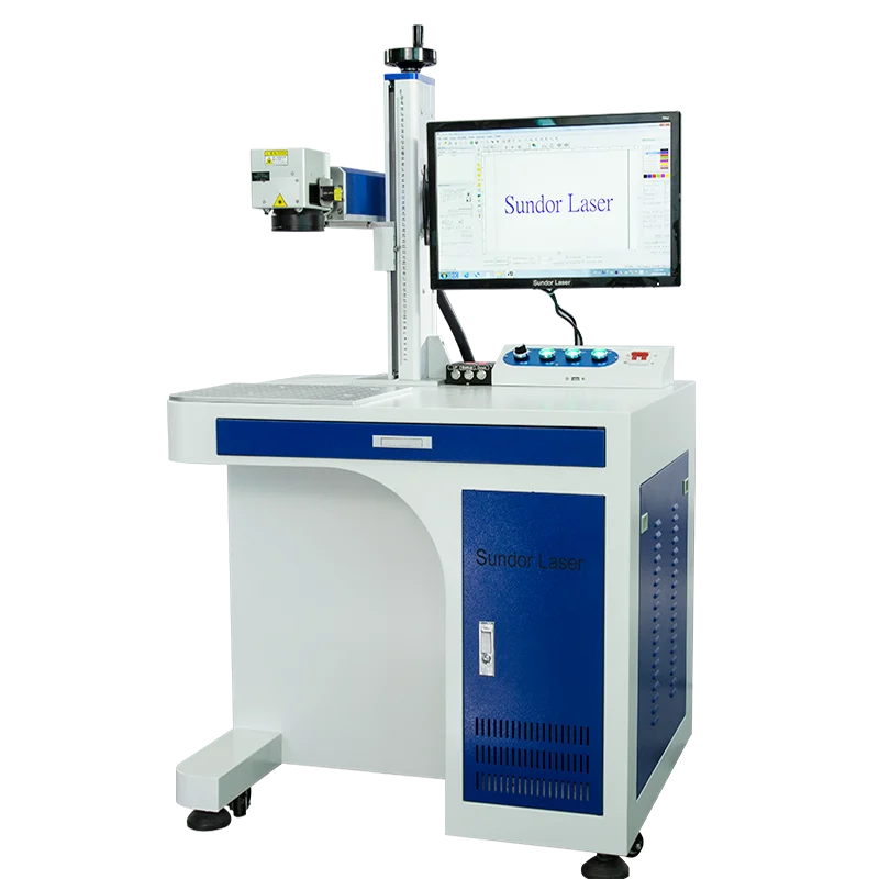 Automatic Focusing Table Marker Fiber Laser 20w Long Service Life Marking Machine Industry Laser Equipment